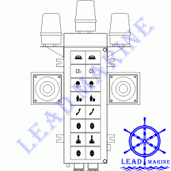 SGB-220J E/R Alarm Lighting Column